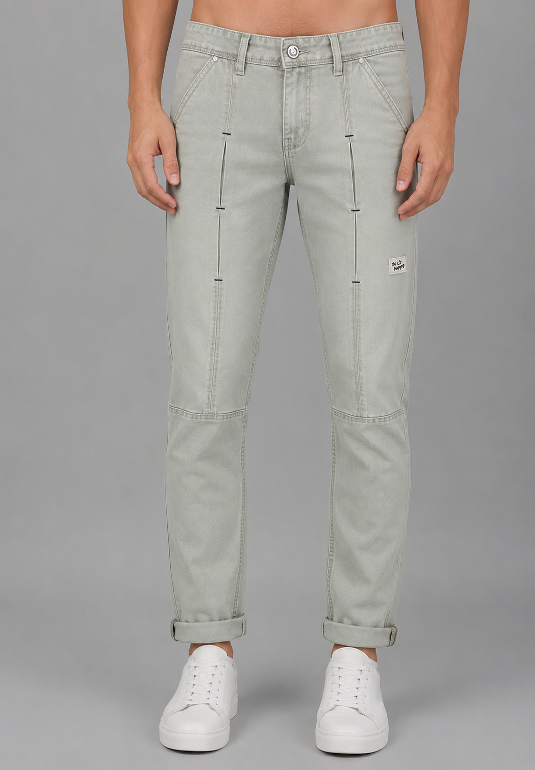 Vandal Graffiti Straight Front - Branded Surplus Jeans Wholesale Ahmedabad